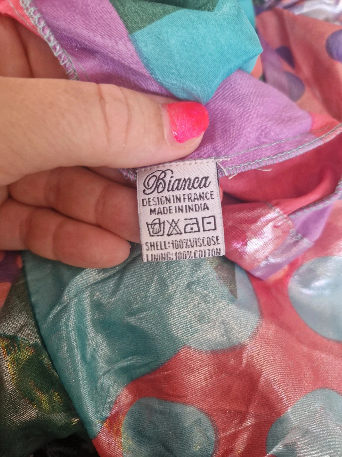 Colorful jumpsuit - 36/38 - Bianca Paris – photo 6